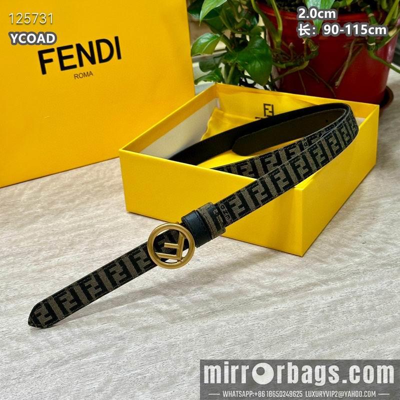 Fendi belt 20mmX90-115cm 8L18