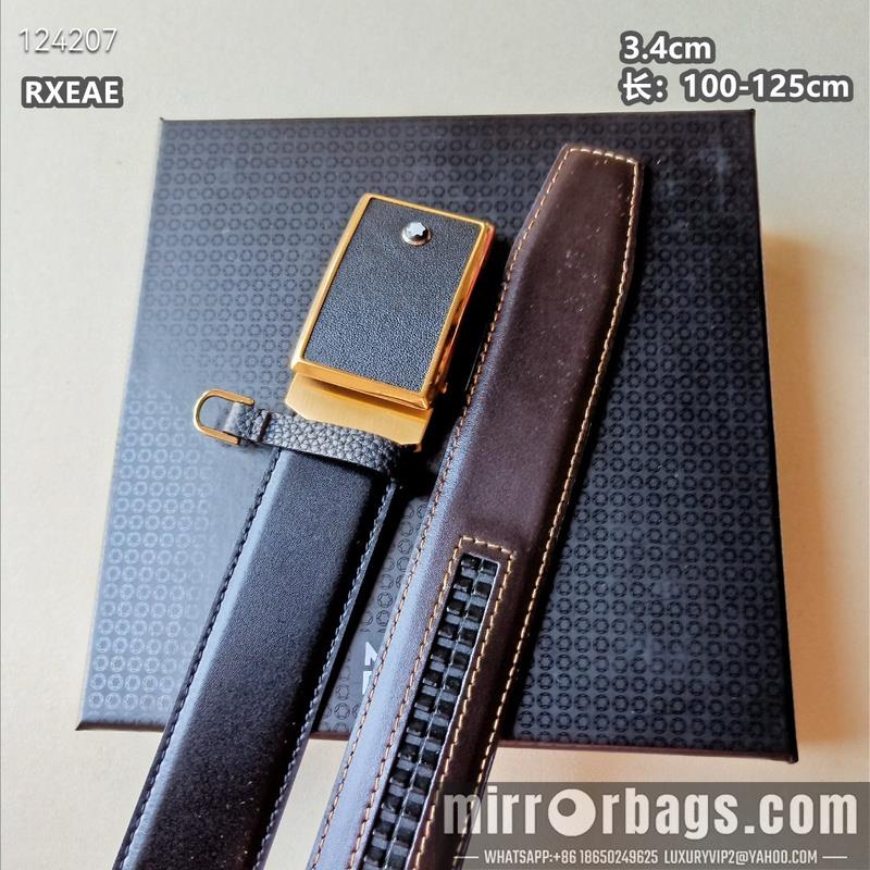 Montlanc belt 34mmX100-125cm 8L10