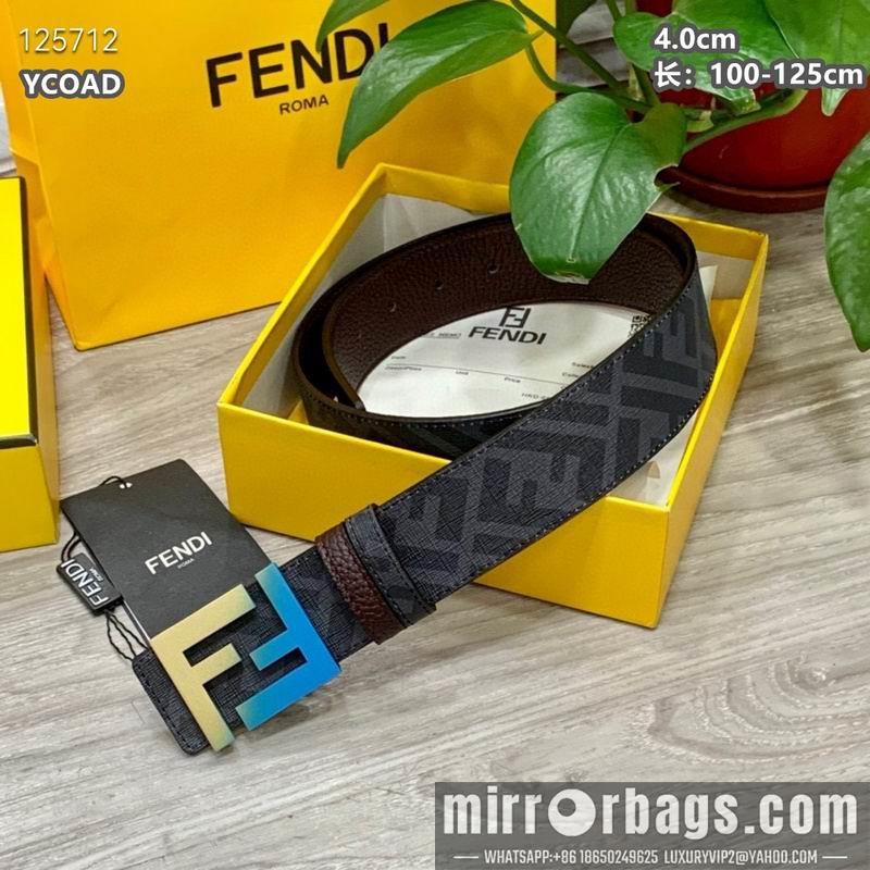 Fendi belt 40mmX100-125cm 8L15