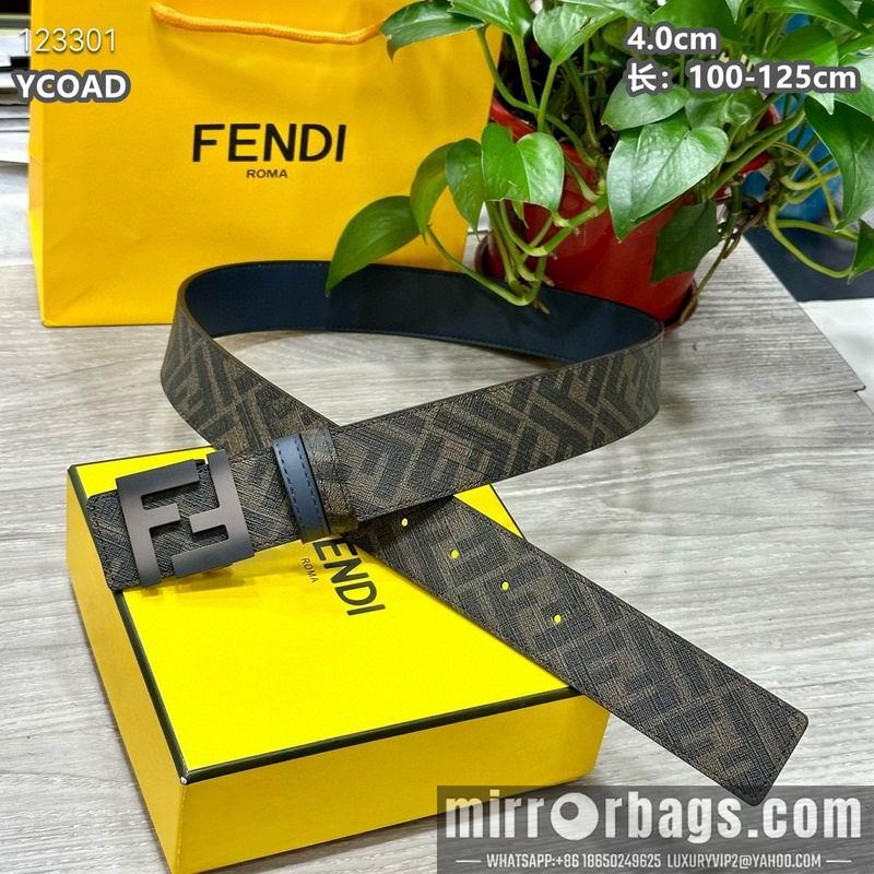 Fendi belt 40mmX100-125cm 8L76