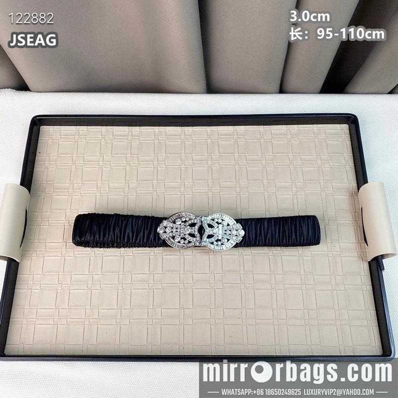 Chanel belt 30mmX95-110cm 8L29