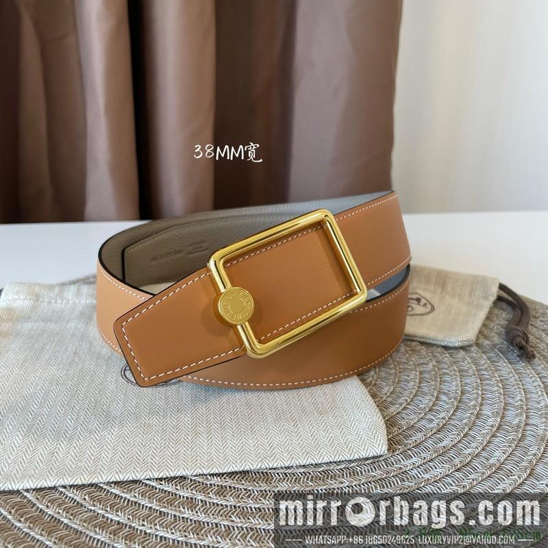 Hermes Belt 38mmX95-125cm 7D50