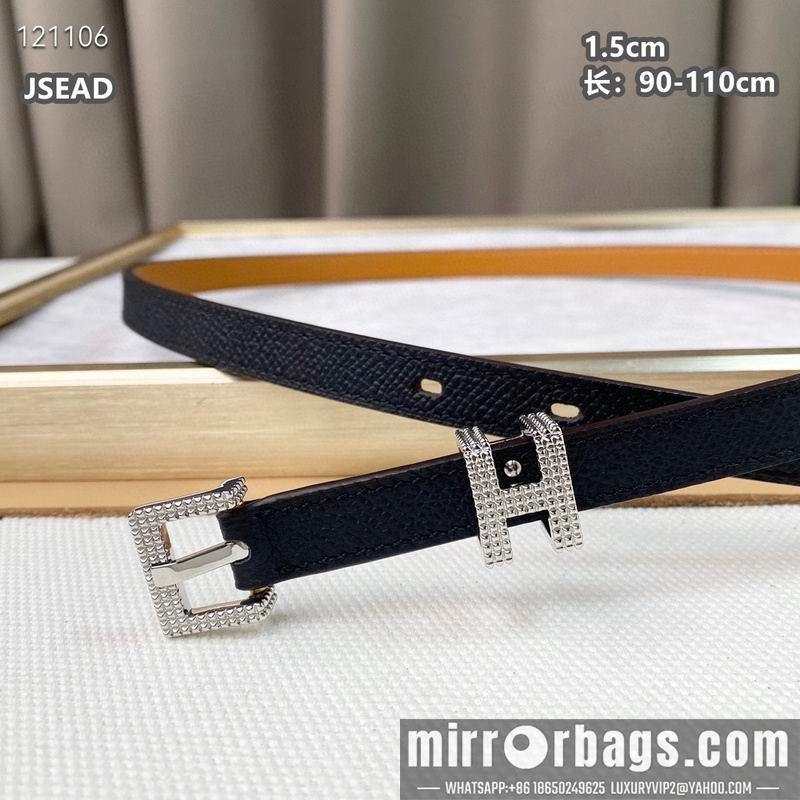 Hermes belt 15mmX90-110cm 8L01