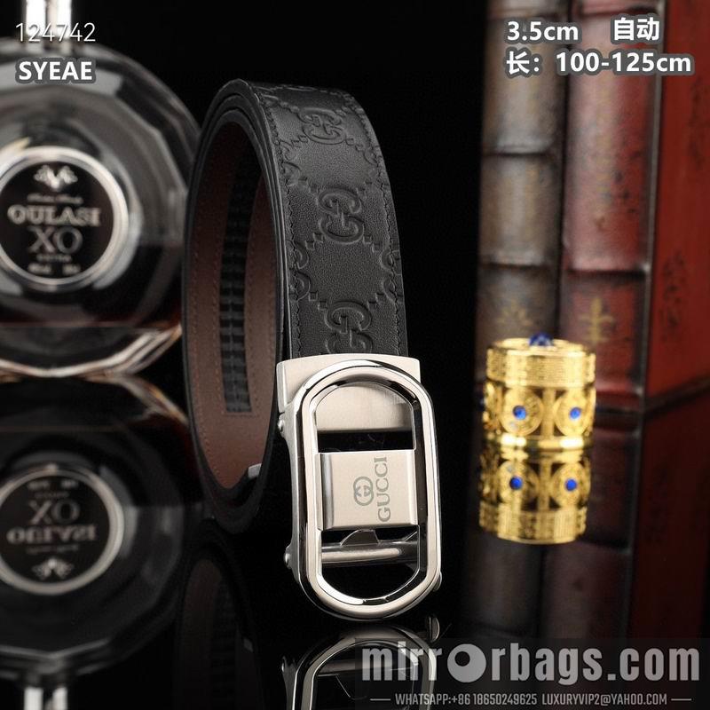 Gucci belt 35mmX100-125cm 8L31