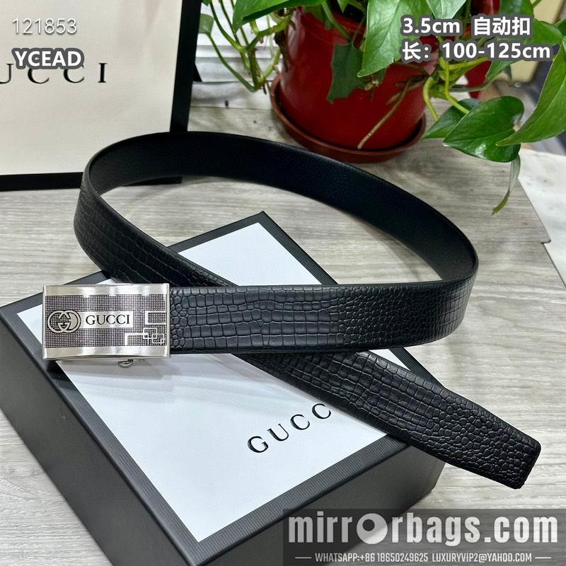 Gucci belt 35mmX100-125cm 8L63