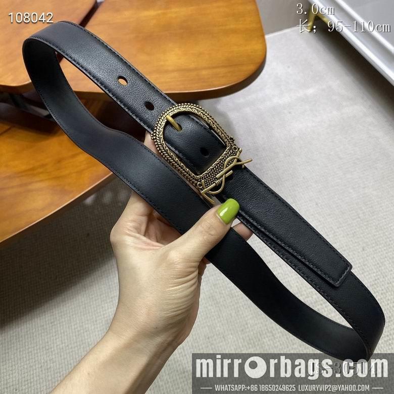 YSL Belt 30mmX95-110cm 8L07