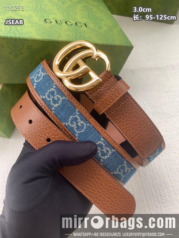 Gucci belt 30mmX95-125cm 8L16