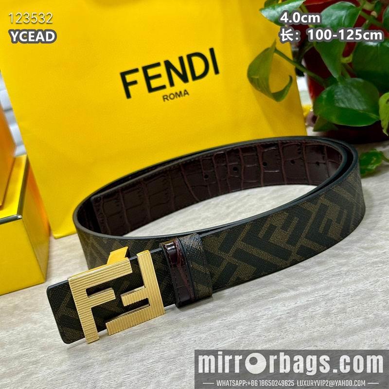 Fendi belt 40mmX100-125cm 8L53