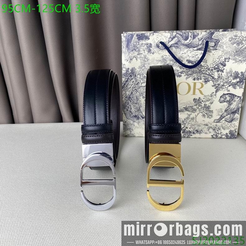 Dior belt 35mmX95-125cm 7D08