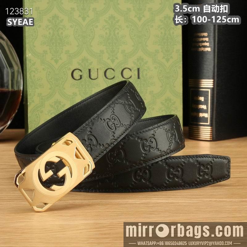 Gucci belt 35mmX100-125cm 8L43