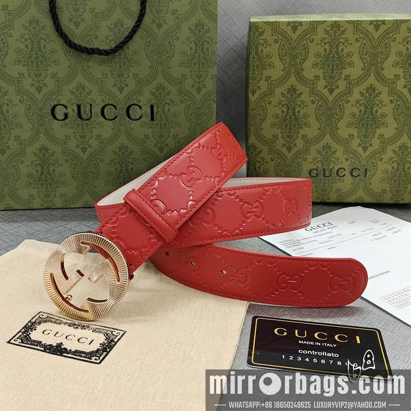 Gucci belt 38mmX90-125cm lb18