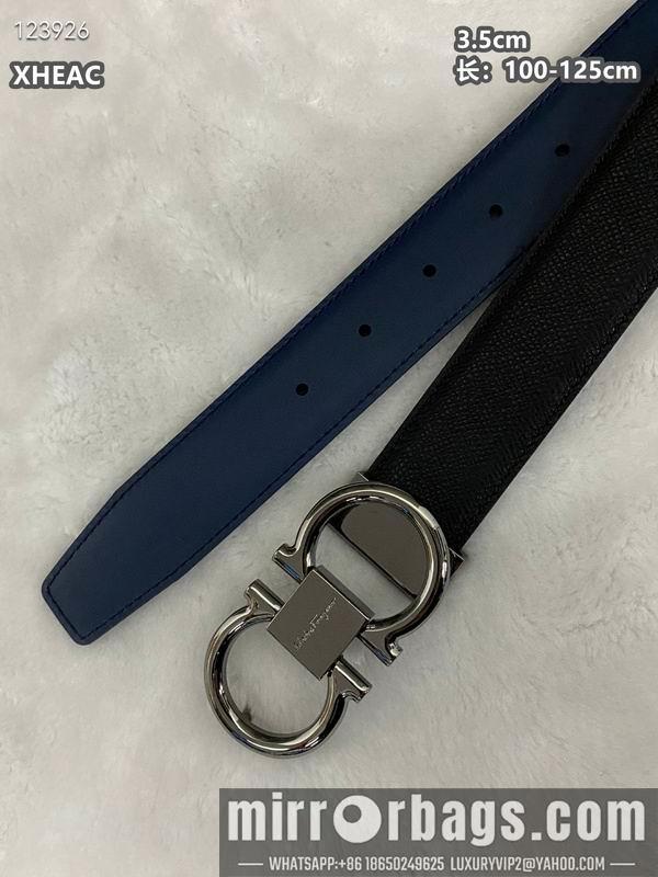Ferragamo belt 35mmX100-125cm 8L44
