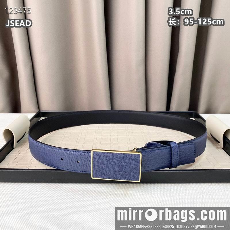 Prada belt 35mmX95-125cm 8L33