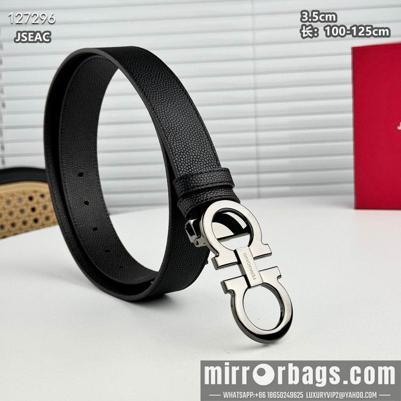 Ferragamo belt 35mmX100-125cm 8L86