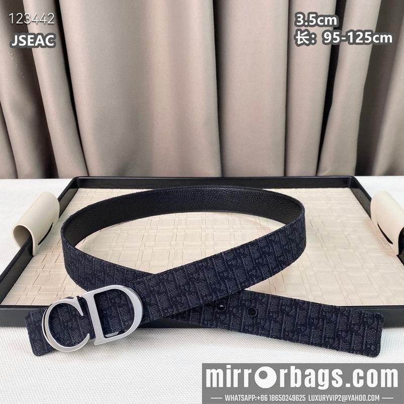 Dior belt 35mmX95-125cm 8L24