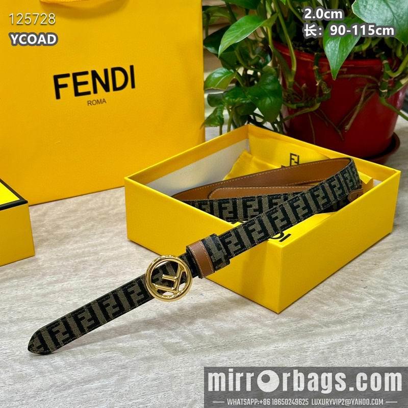 Fendi belt 20mmX90-115cm 8L18