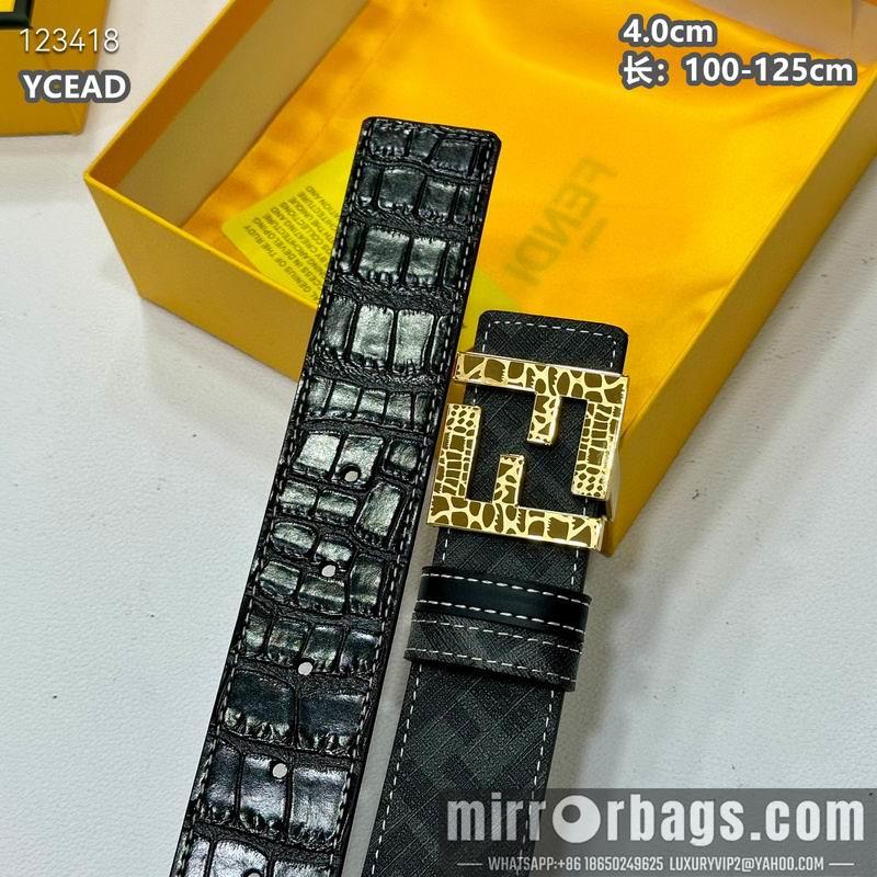 Fendi belt 40mmX100-125cm 8L59