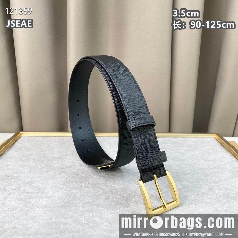Prada belt 35mmX90-125cm 8L32
