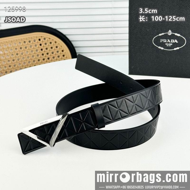 Prada belt 35mmX100-125cm 8L38