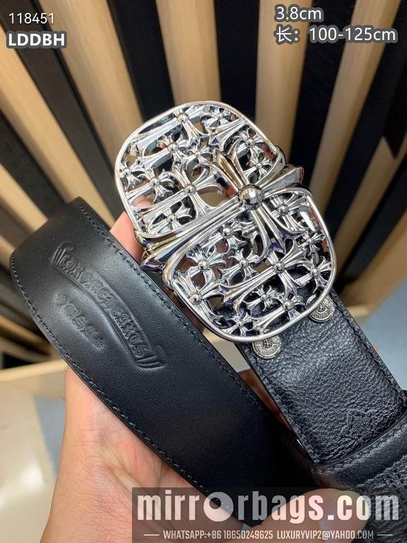 Chrome Hearts belt 38mmX100-125cm 8L19