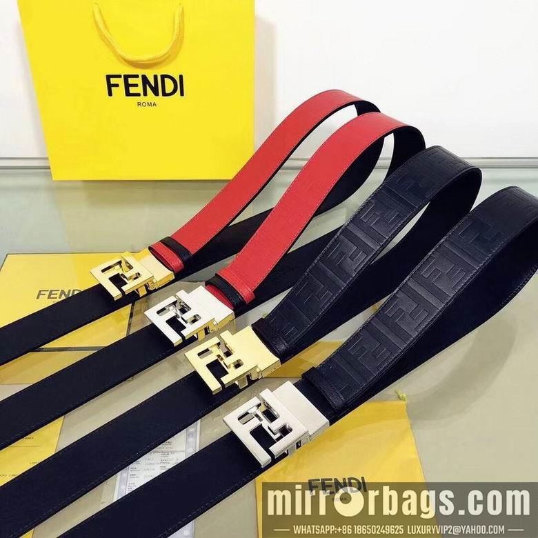 Fendi Belt 38mmX95-125cm 7D50