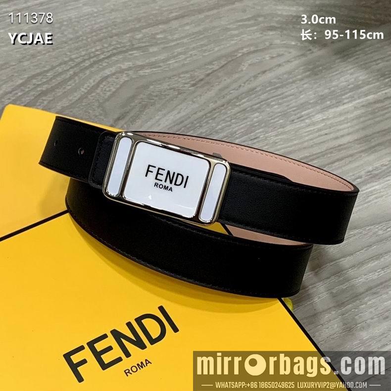 Fendi Belt 30mmX95-115cm 8L05