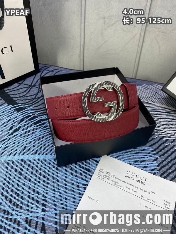 Gucci belt 40mmX95-125cm 8L17