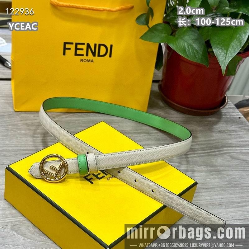 Fendi belt 20mmX100-125cm 8L22