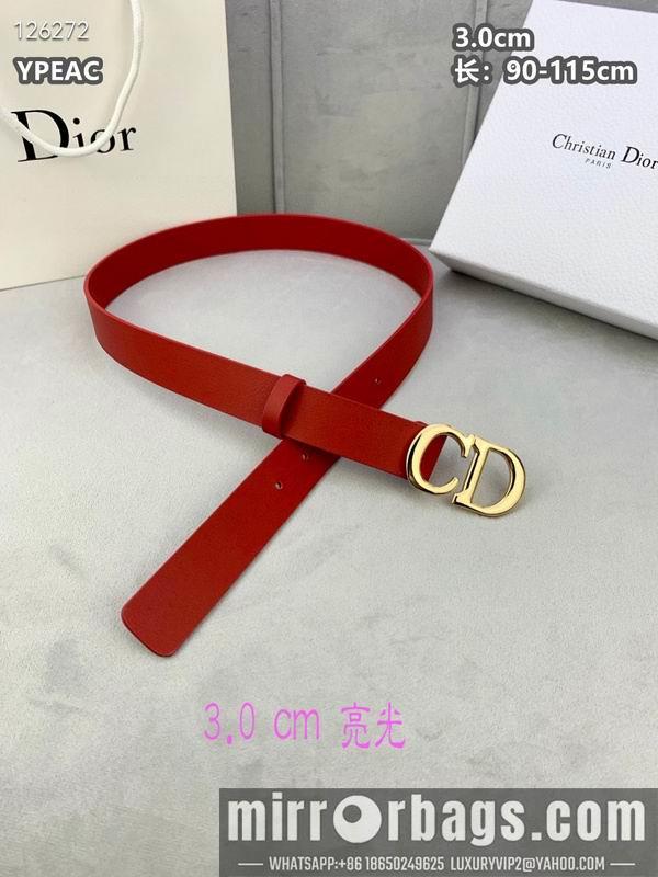 Dior belt 30mmX90-115cm 8L111004
