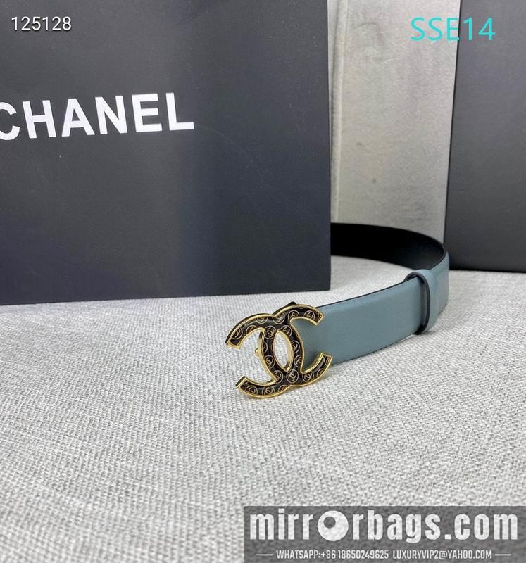 Chanel belt 30mmX95-125cm XH01