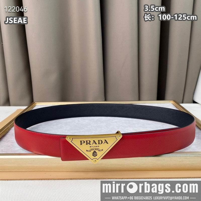 Prada belt 35mmX100-125cm 8L43