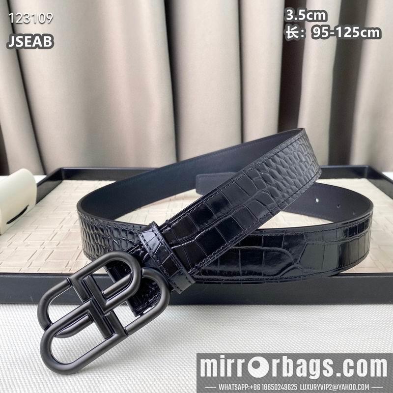 Balenciaga belt 35mmX95-125cm 8L08