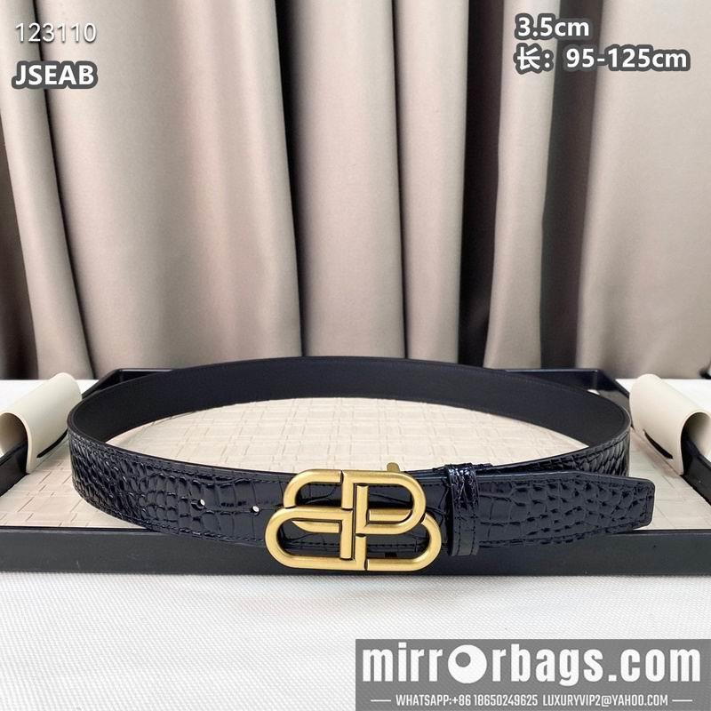 Balenciaga belt 35mmX95-125cm 8L08