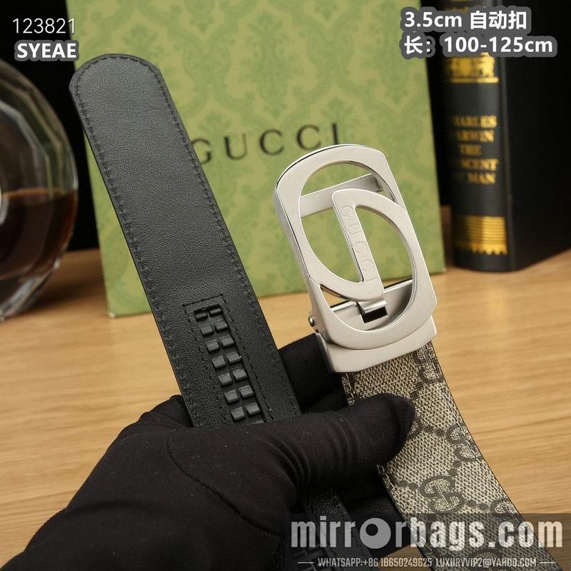 Gucci belt 35mmX100-125cm 8L47