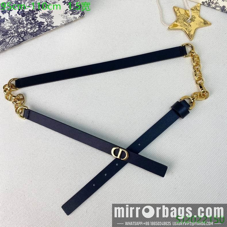 Dior belt 15mmX95-110cm 7D02