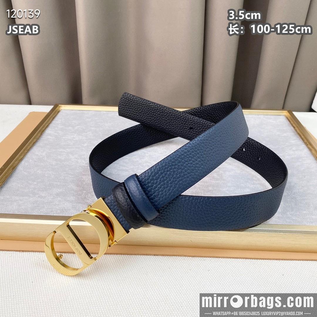 Dior belt 35mmX100-125cm 8L14