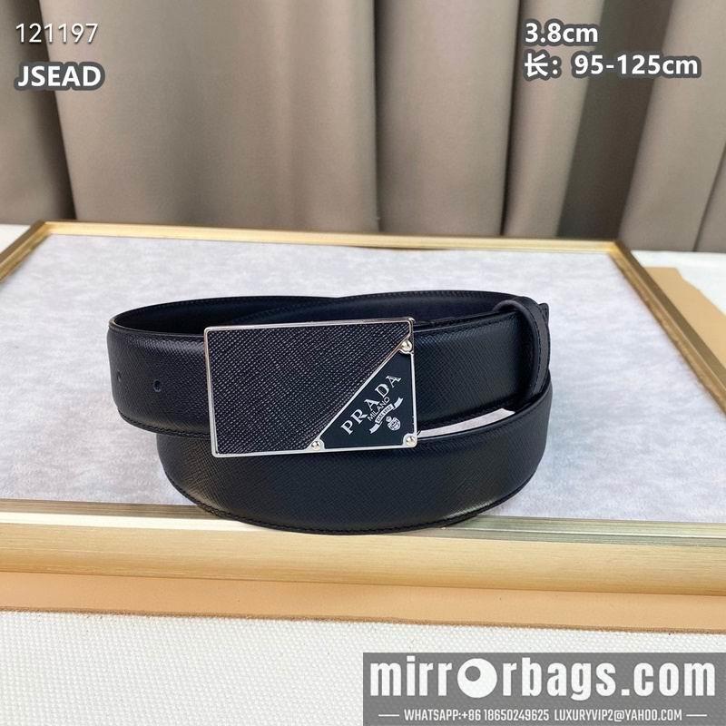 Prada belt 38mmX95-125cm 8L03