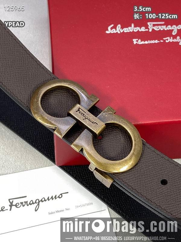 Ferragamo belt 35mmX100-125cm 8L22