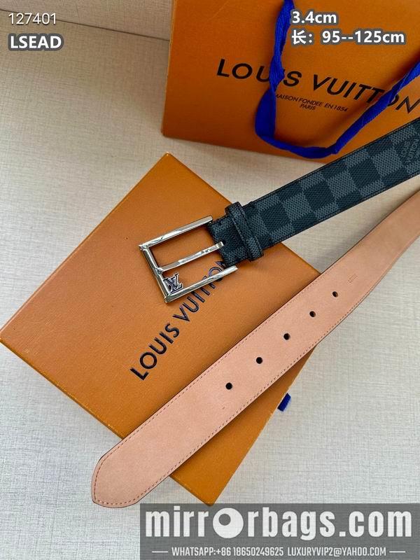 LV belt 34mmX95-125cm 8L32