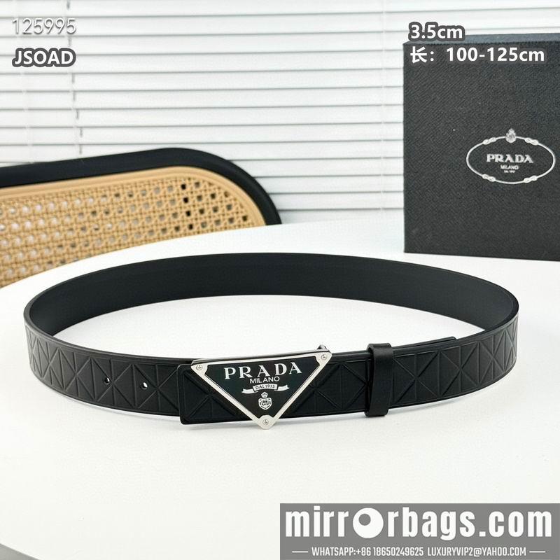 Prada belt 35mmX100-125cm 8L39