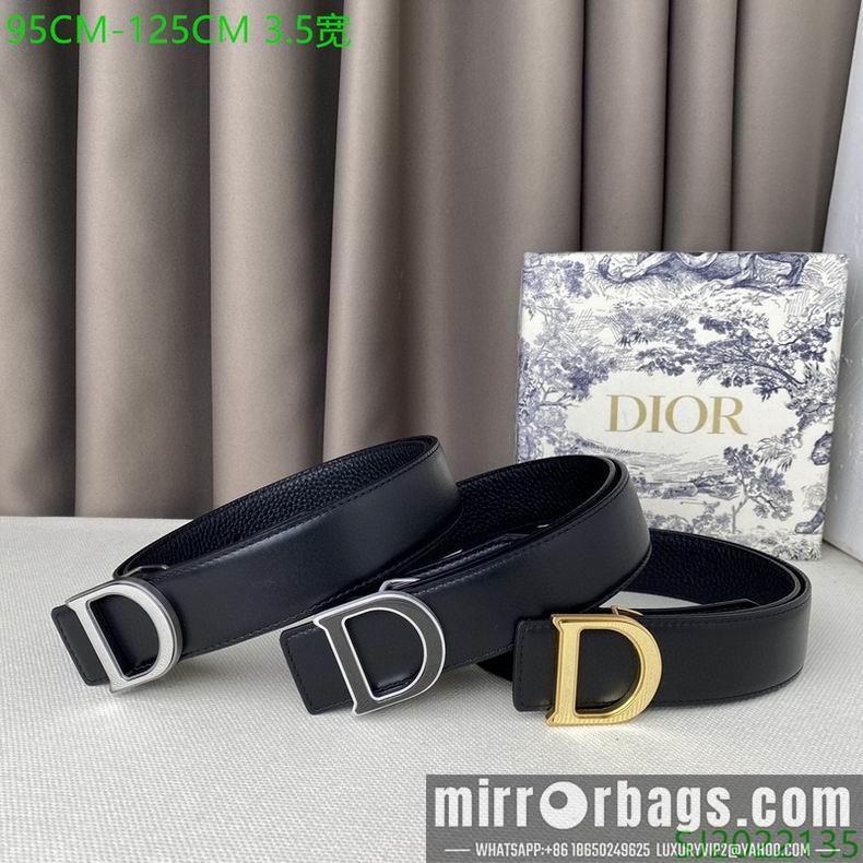 Dior belt 35mmX95-125cm 7D04