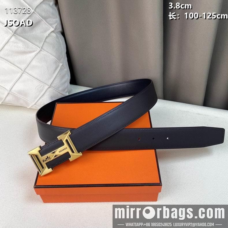 Hermes belt 38mmX100-125cm 8L082506