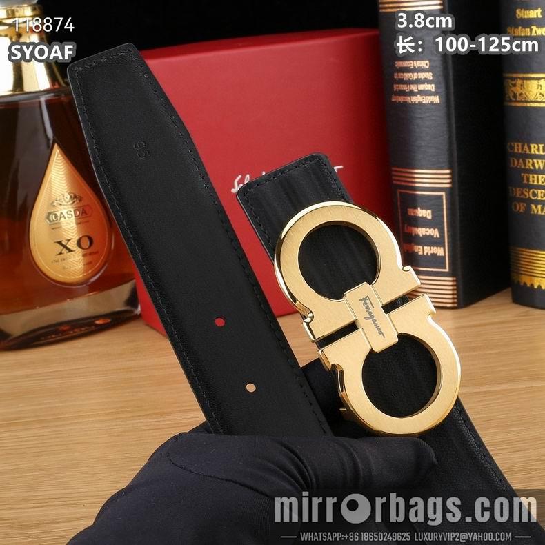 Ferragamo belt 38mmX100-125cm 8L15