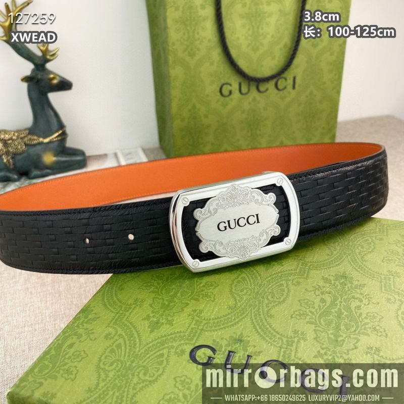 Gucci belt 38mmX100-125cm 8L47