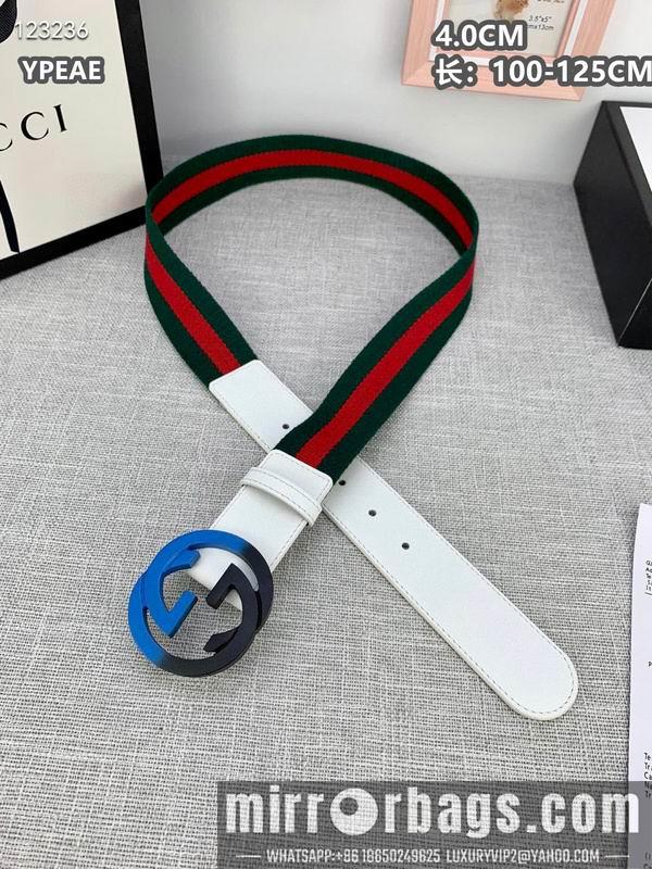 Gucci belt 40mmX100-125cm 8L135