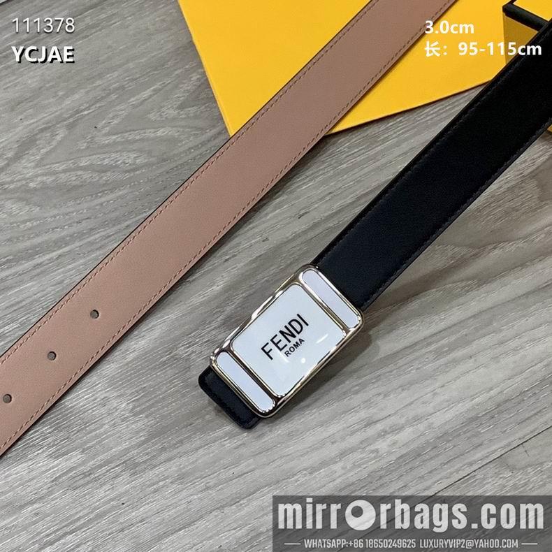 Fendi Belt 30mmX95-115cm 8L05