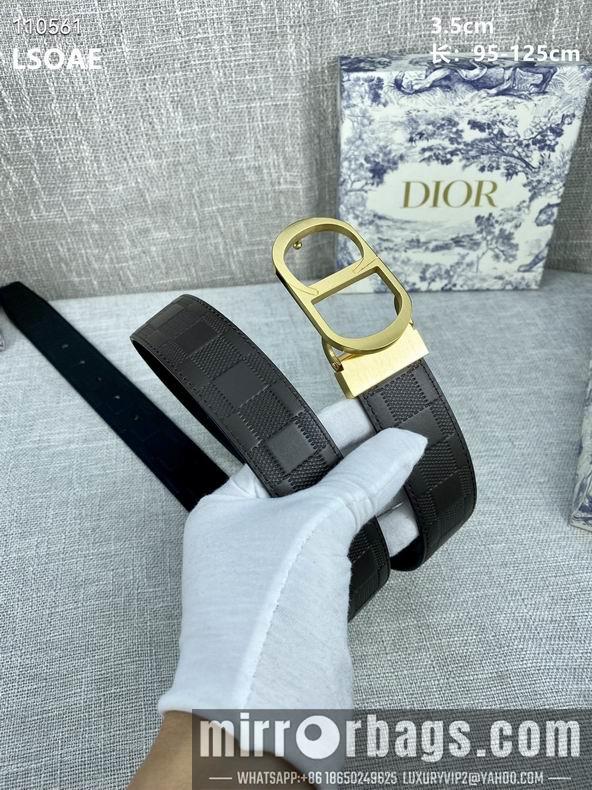 Dior Belt 35mm 95-125cm 8L08