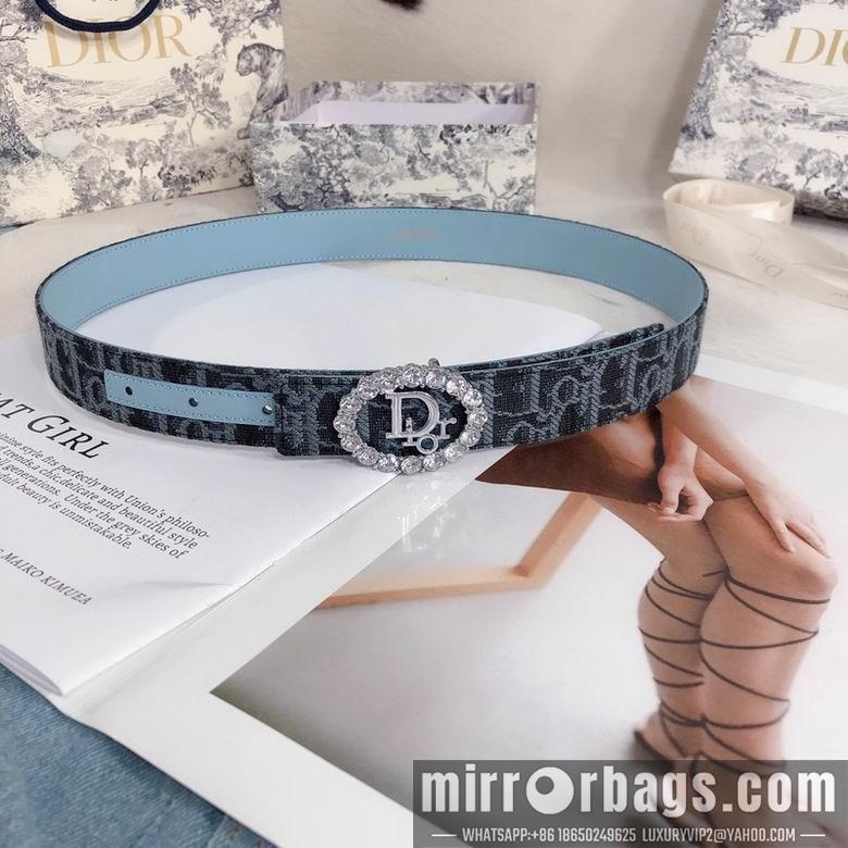 Dior Belt 30mmX95-110cm 7d07