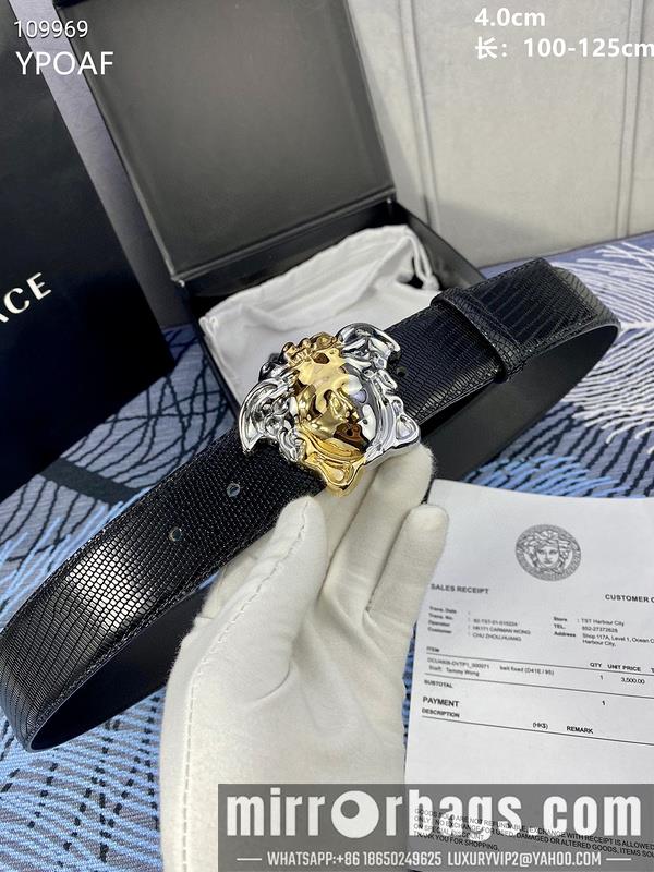 Versace Belt 40mmX100-125cm 8L22