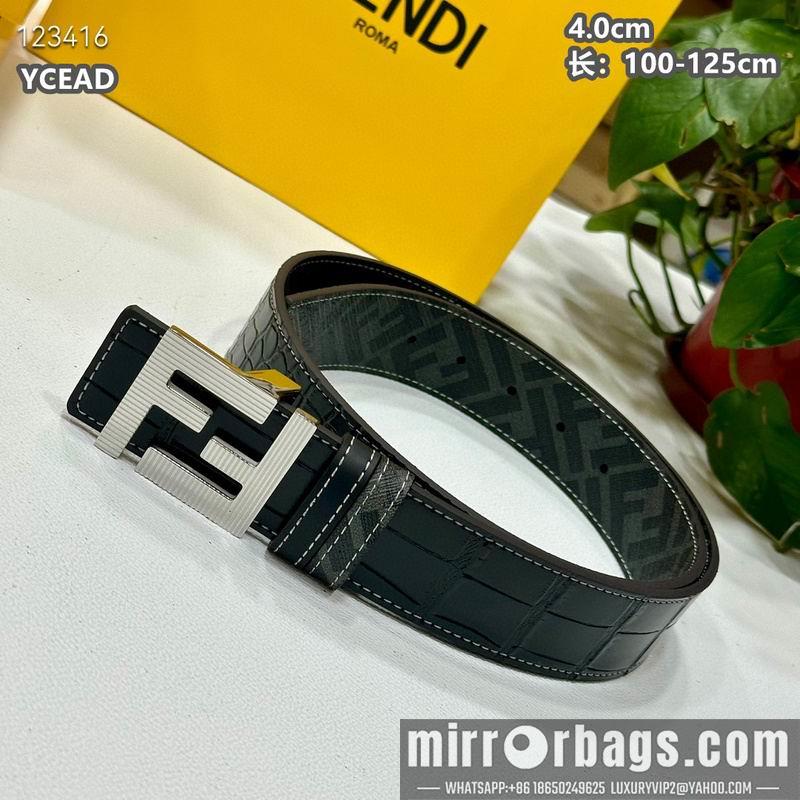 Fendi belt 40mmX100-125cm 8L60